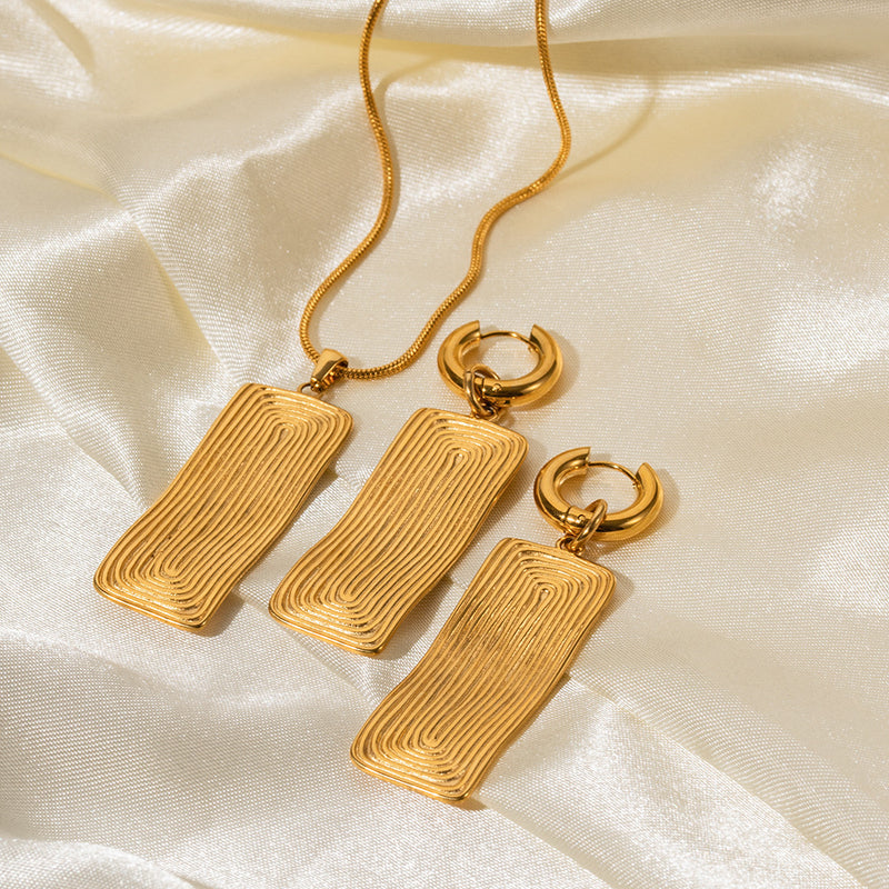 Modern Minimalist Bar  Earrings