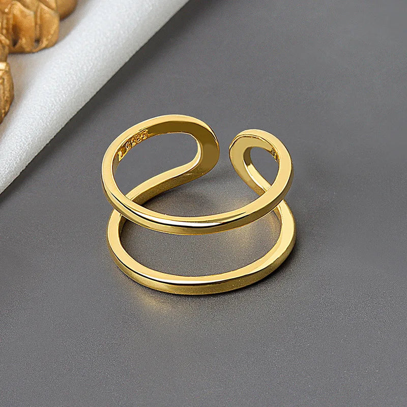 DOUBLE RING GOLD