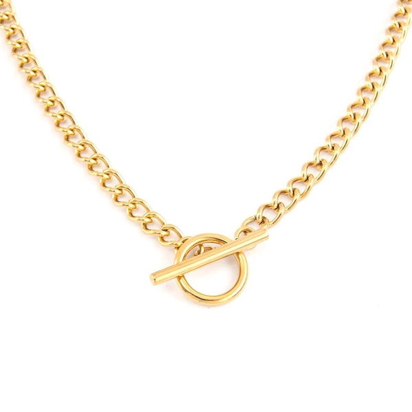 DIOR NECKLACE 18K GOLD PLATED
